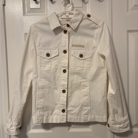 GAP White Utility Jacket (S) - Picture 1 of 4